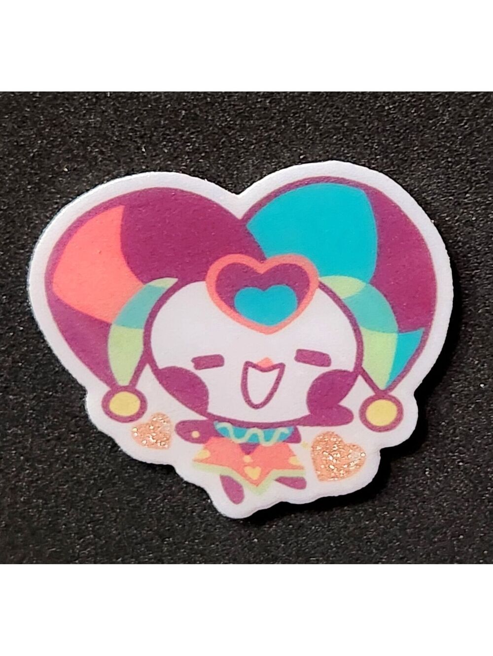 Fizzarolli glitter pin  - Helluva Boss